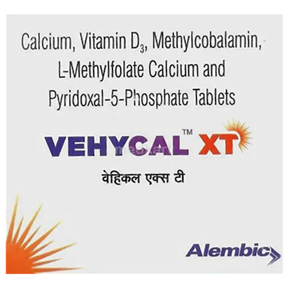 vehycal xt tablet 15's